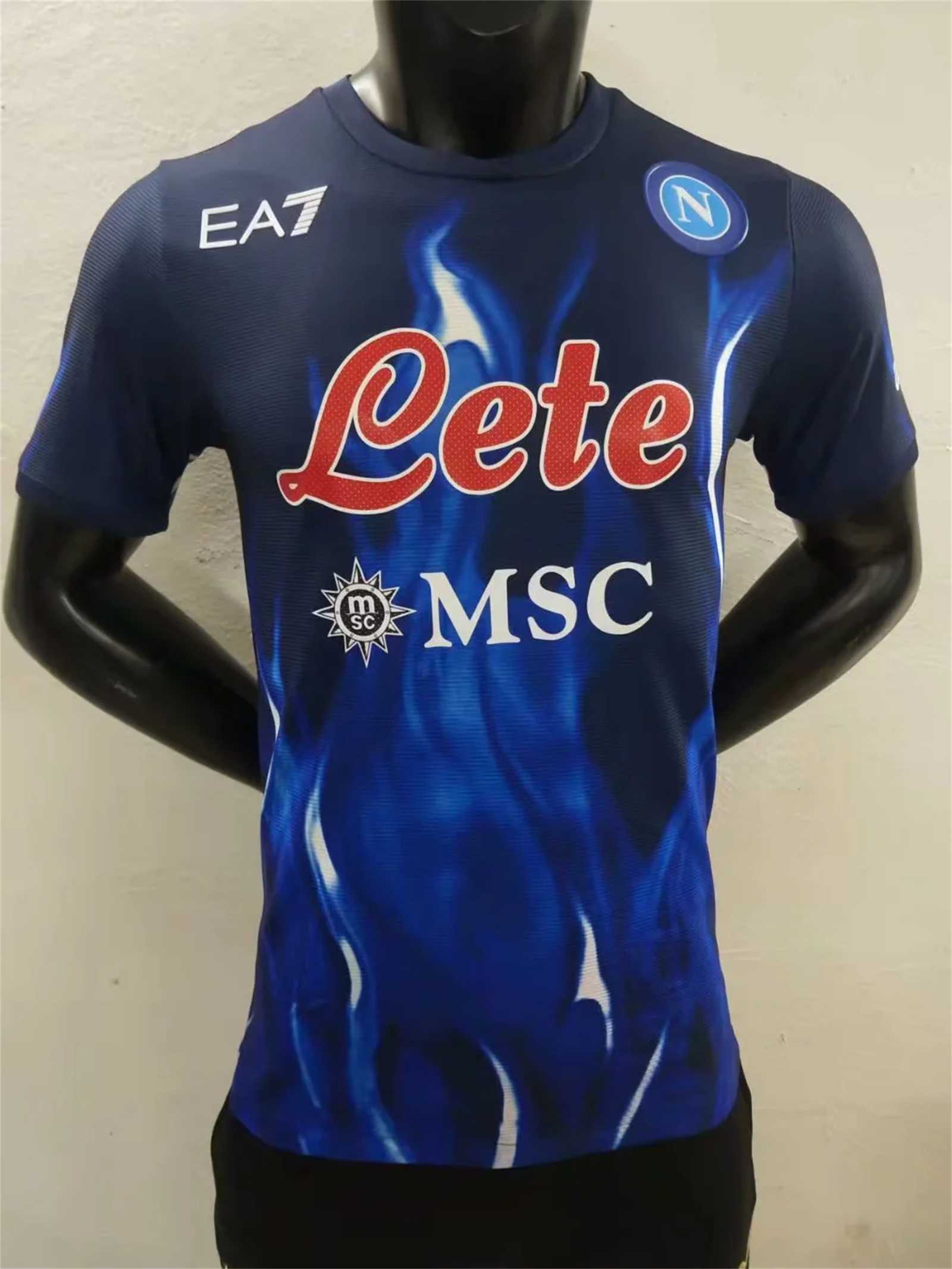 AAA Quality Napoli 21/22 Third Dark Blue/Blue Jersey(Player)